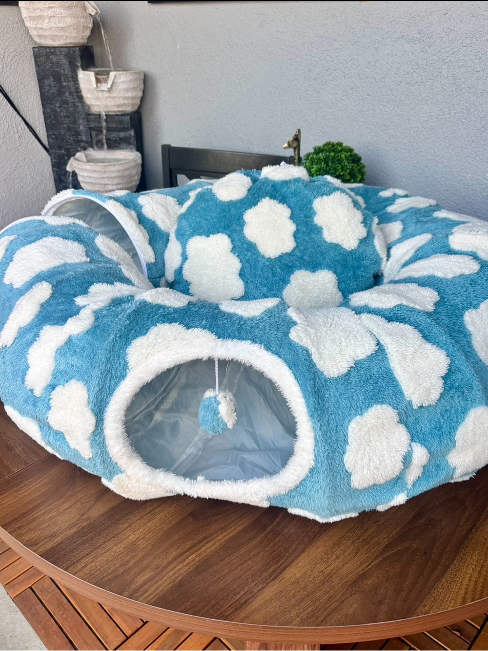 BEDSURE BLUE CAT TUNNEL CLOUDS